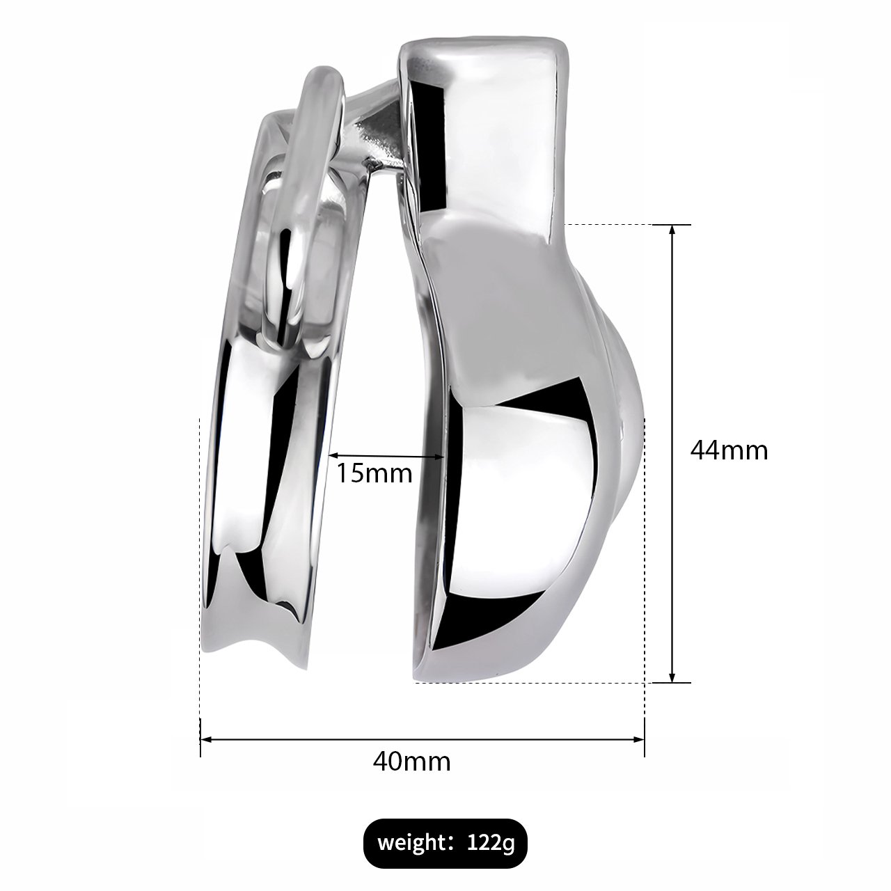 FRRK New design simulate vagina Cage head Chastity lock Metal Tube Cock Sleeve 304 stainless Steel BDSM Male Chastity Device