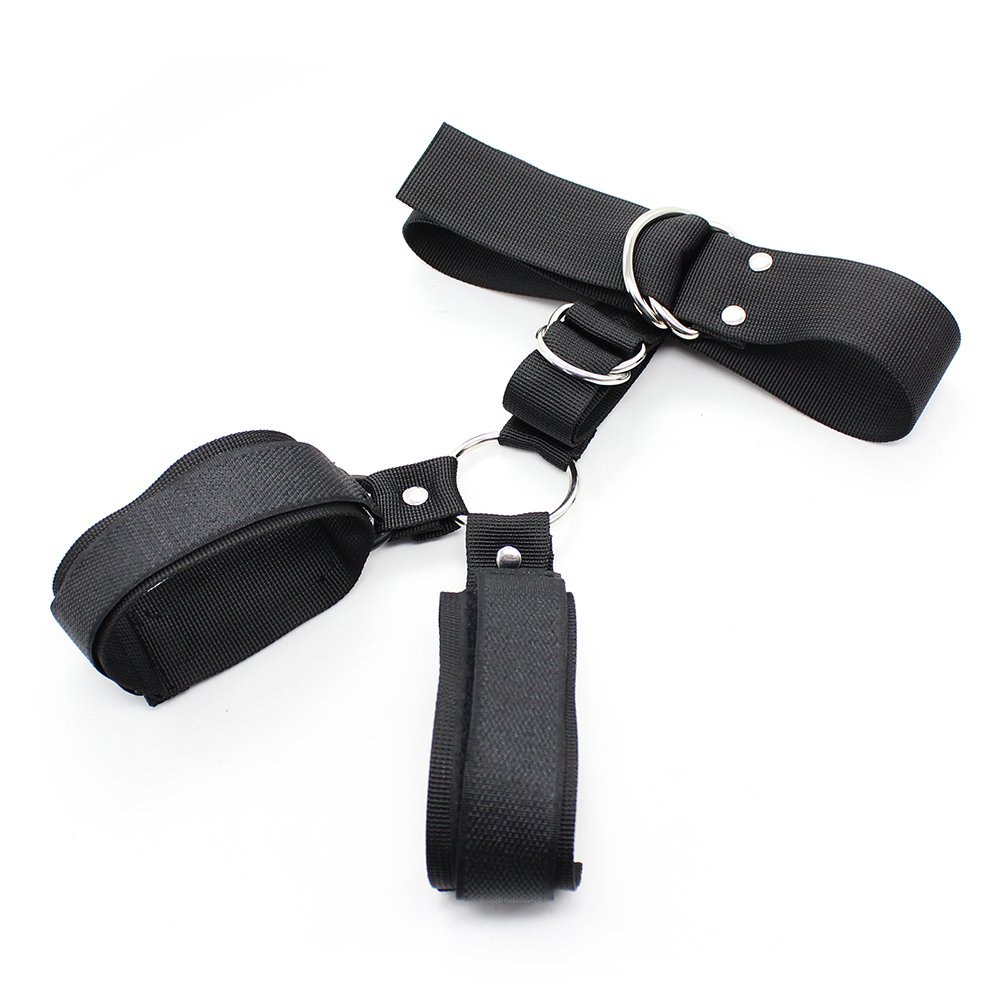 Wholesale Bdms Restraint Slave Back handcuffs SM Adult bondage set with sex toys Bondage