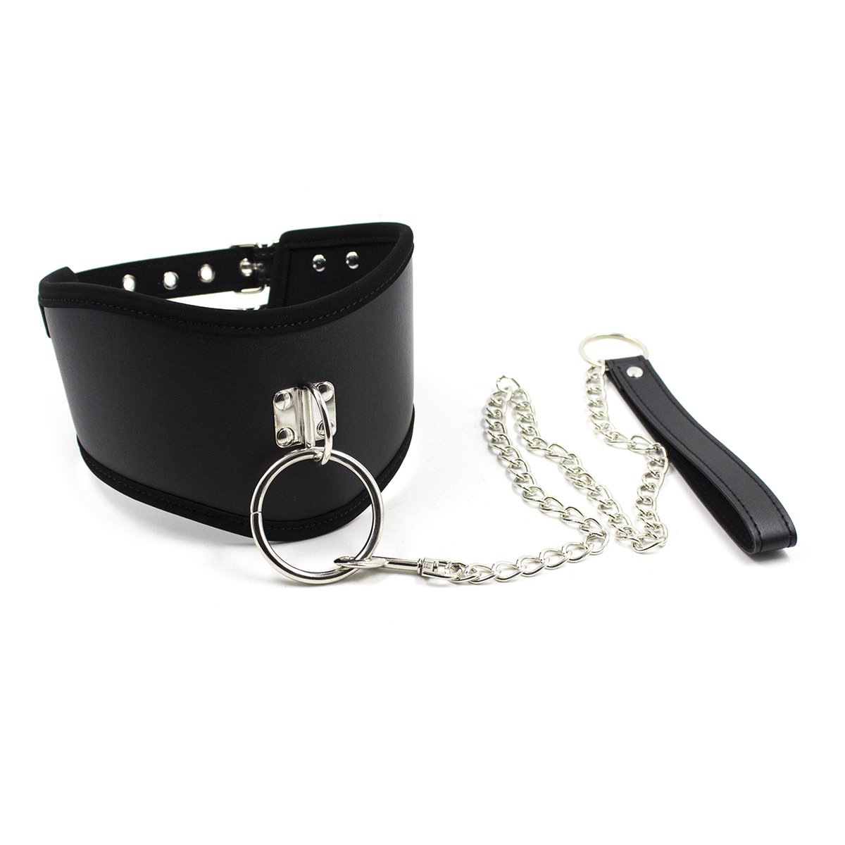 BDSM Bondage Restraint Gear Silica Gel Mouth Gag And PVC Faux Leather Neck Collar Fetish Erotic BDSM Sex Adult Game