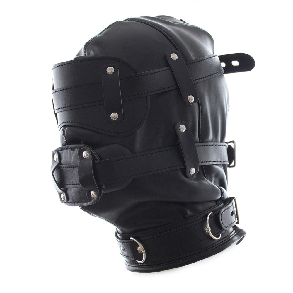 Factory BDSM Bondage Hood PVC Puppy Hood Leather Hood Eye Mask BDSM-Gear Fetish Mask Bondage Restraints