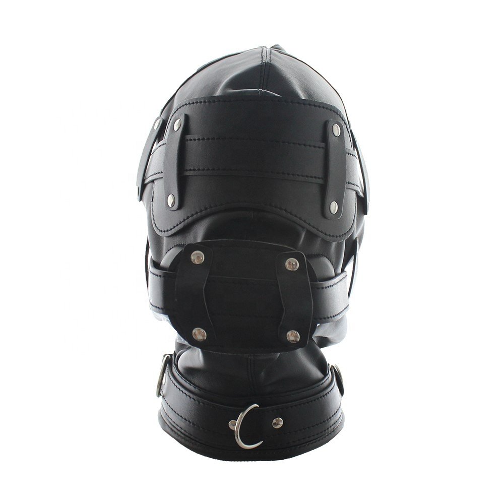 Factory BDSM Bondage Hood PVC Puppy Hood Leather Hood Eye Mask BDSM-Gear Fetish Mask Bondage Restraints