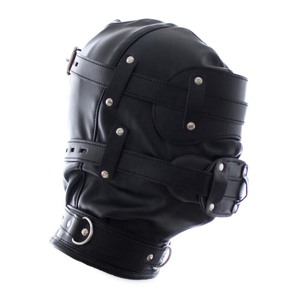 Factory BDSM Bondage Hood PVC Puppy Hood Leather Hood Eye Mask BDSM-Gear Fetish Mask Bondage Restraints