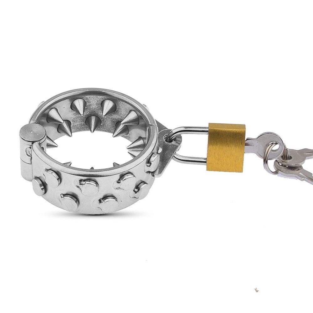 JJ Chastity Cage Asceticism Metal Bondage Gear for Anti-Derailment Abstain Masturbation Restraint BDSM Sex Toys Chastity Lock