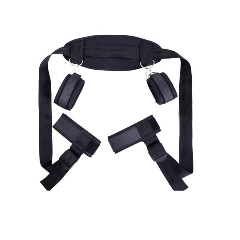 Adult Sex Bdsm Bondage Set Leather SM Set Handcuffs Sex Toy For Couples