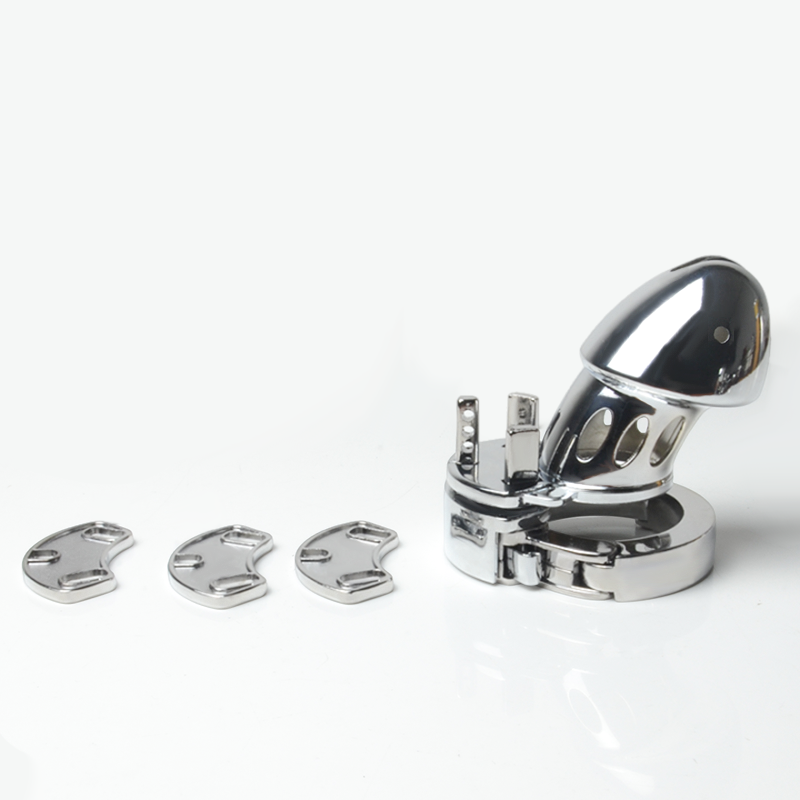 High Quality Adjustable BDSM Metal Chastity Lock Adult Male Sex Chastity Cage for SM Bondage Gear