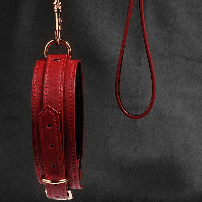 Bondage Gear PU Leather BDSM Set Bondage Kit HandCuffs BDSM Bondage Restraints Sex toys for women juguetes sexuales