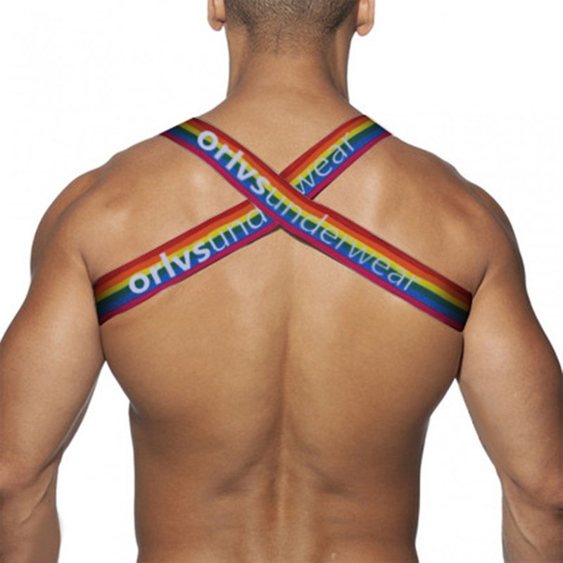 Wholesale Mens Black elastic Adjustable Body Chest Harness