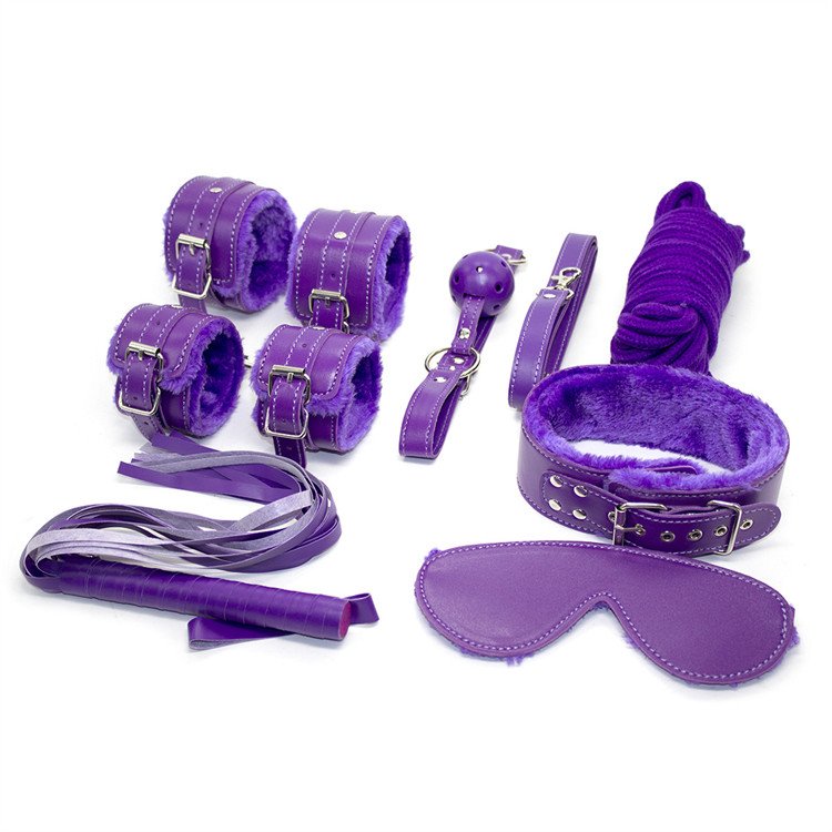 7 Piece Bondage Gear Wholesale Juguetes Sexuales Erotic Eroticos Adult Sex Toys for Couples Sex Furniture bdsm Set Gear