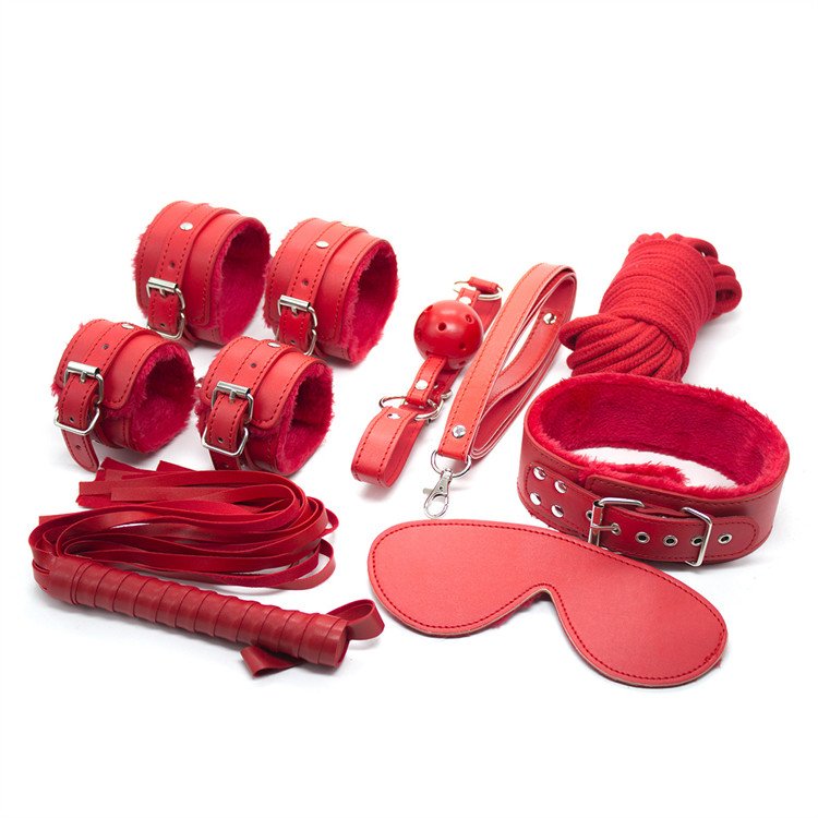7 Piece Bondage Gear Wholesale Juguetes Sexuales Erotic Eroticos Adult Sex Toys for Couples Sex Furniture bdsm Set Gear