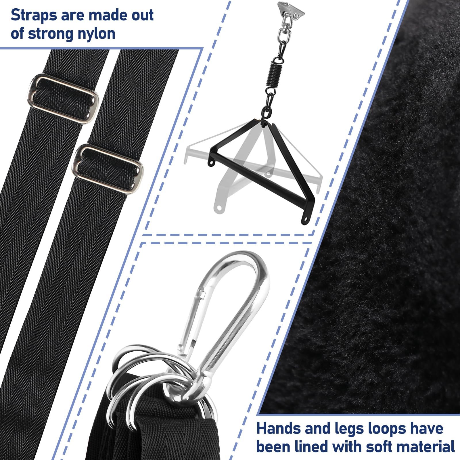 DH BDSM Bondage Sex Restraints Women Toy Upgraded Door Hanging Love Set Couples Accessories