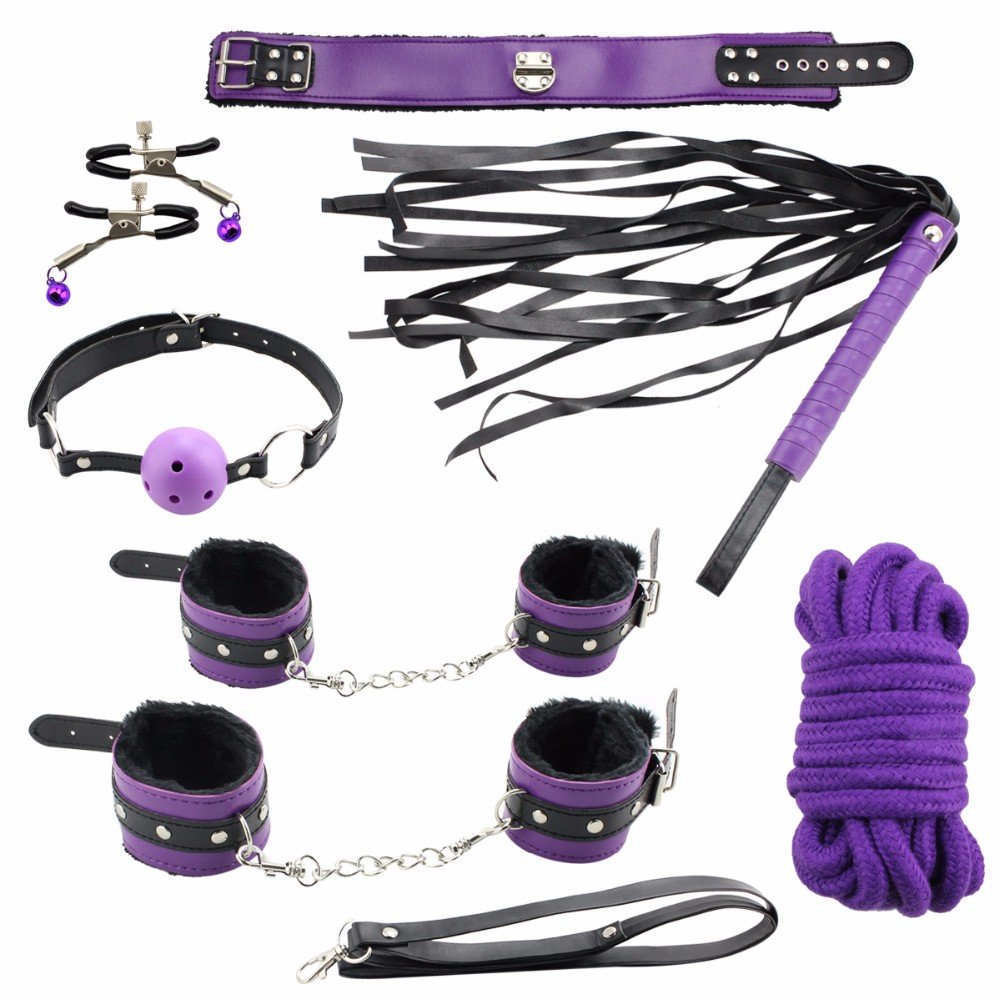 Juguetes Sexuales Sex Games Ball Gag Whip Sex Toy Belt Hand Cuffs Bondage Toys Gear