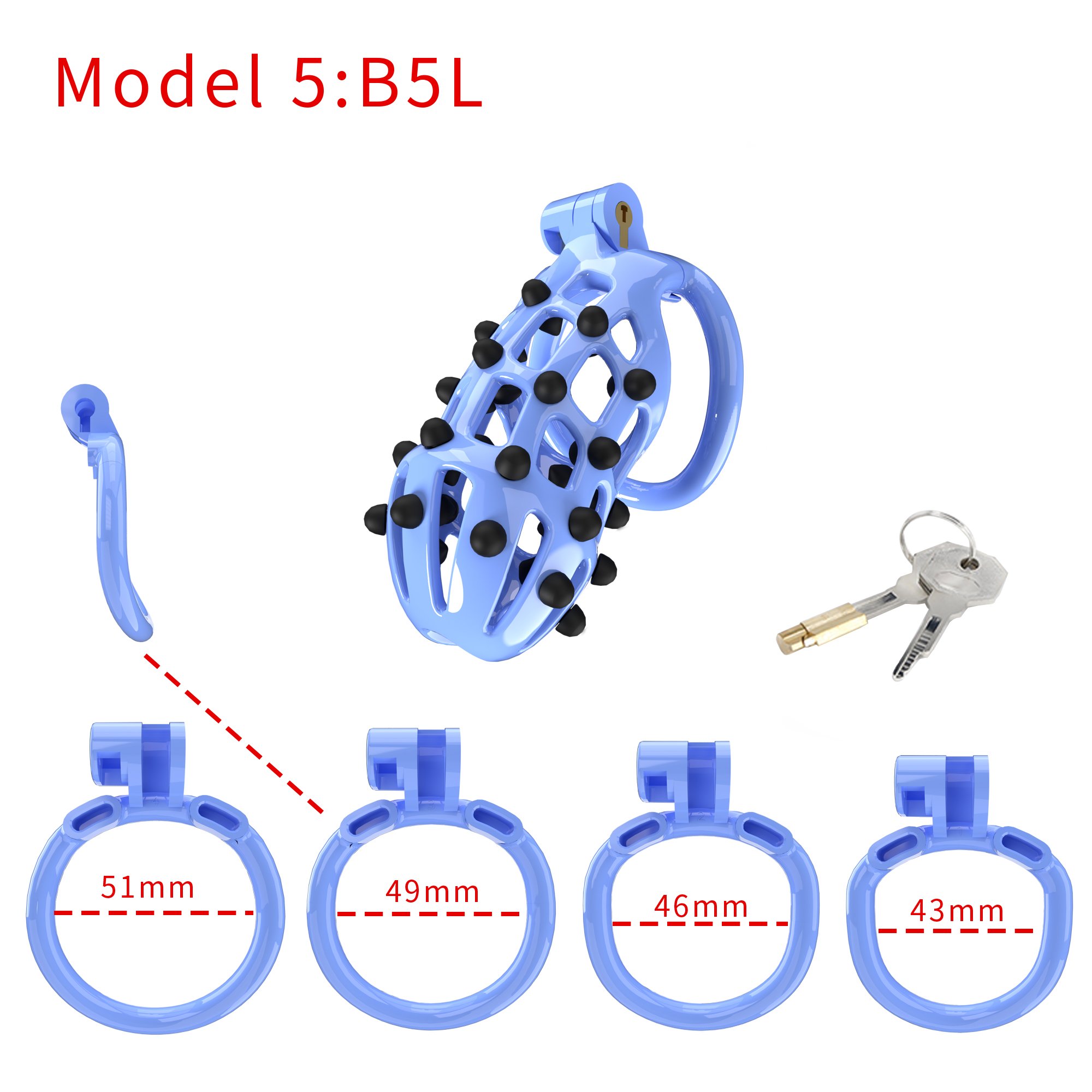 AIZHILIAN Stimulation Adjustable Ring Size Chastity Cage Dick Toys Bondage Gear Male Chastity Device Penis Lock Bdsm Sex Toy