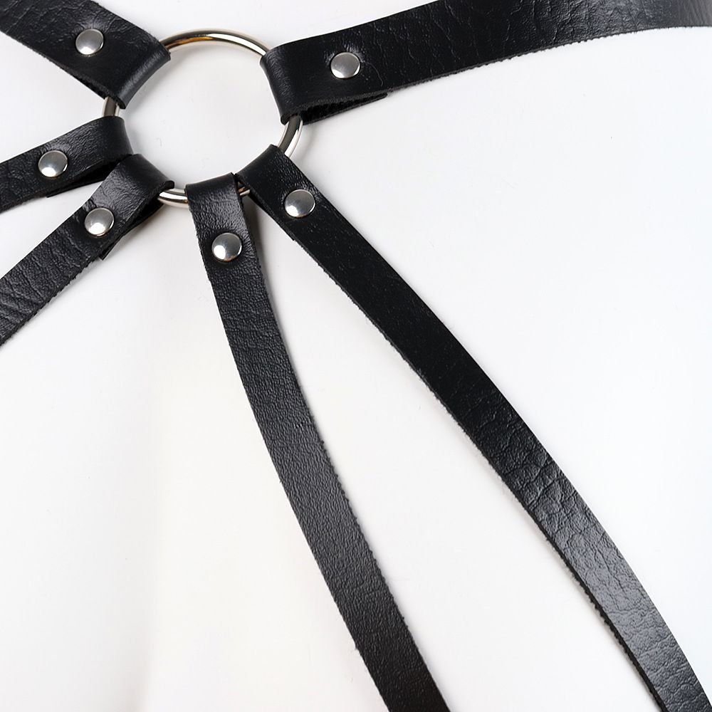 Huayuao Big Discount Exotic Adjustable Plus Size Sexy Leg Bondage Belt Lingerie For Women Sexy Leather Bondage Gear Sex Toys