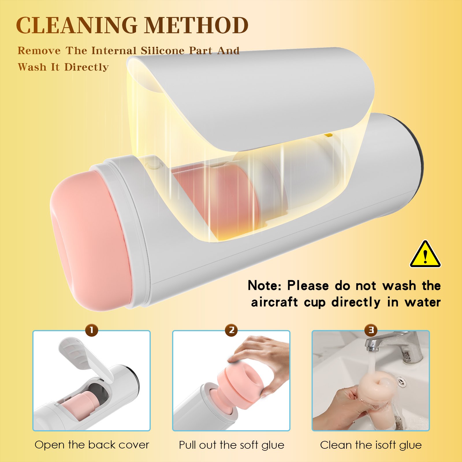 Electric aircraft cup, fully automatic retractable masturbator for men, wearable, adult sex toy and entertainment products