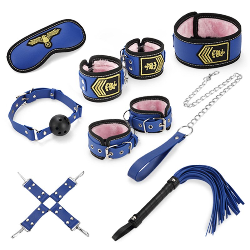 8parts Sex Bondage Roles Play BDSM Set Sex Toys for Couples Games