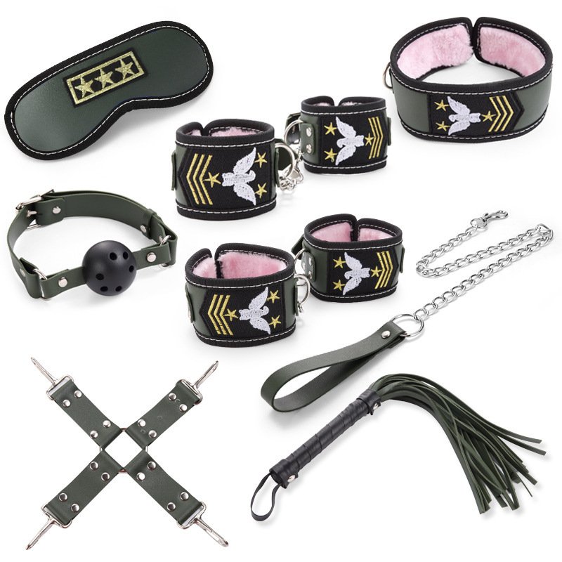 8parts Sex Bondage Roles Play BDSM Set Sex Toys for Couples Games