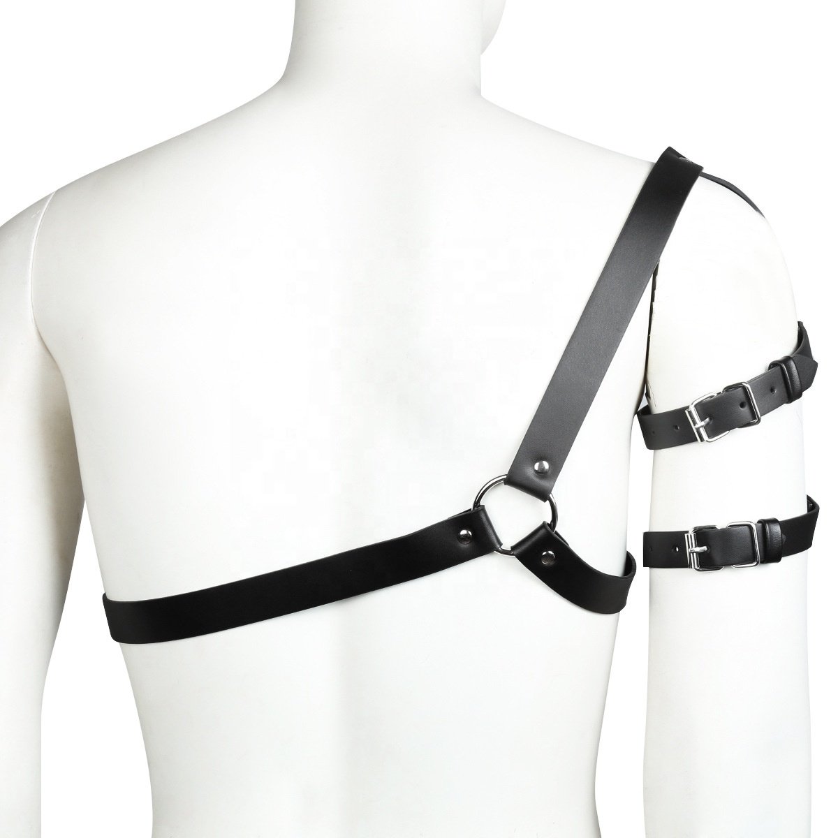 Sex Toys Men BDSM Restraints Erotic Garment Harness Slave Costume Fetish Outfit Male Men Gay Body Chest Leather Bondage Harness