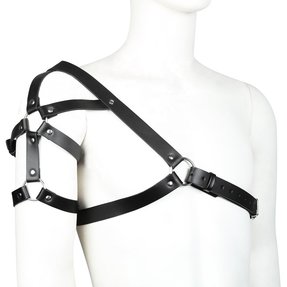 Sex Toys Men BDSM Restraints Erotic Garment Harness Slave Costume Fetish Outfit Male Men Gay Body Chest Leather Bondage Harness