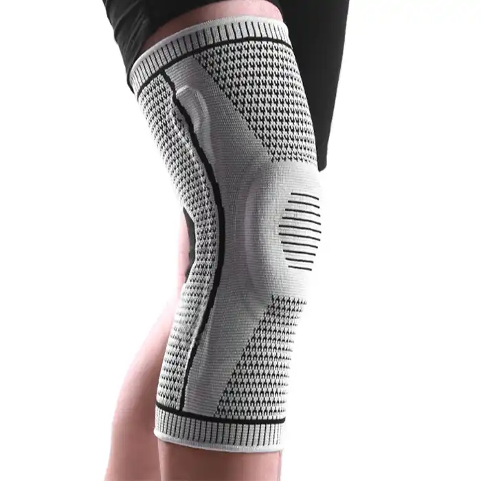 Professional Knee Support Sleeves Non-Slip Kneepads Sports Protective Gear For Volleyball Basketball Adjustable Strap Knee Brace