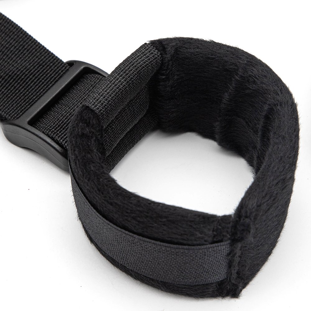 Hot Selling SM Slave Bed Bondage Restraints Open Leg Strap Neck Handcuffs Ankle Cuffs Kit for couples