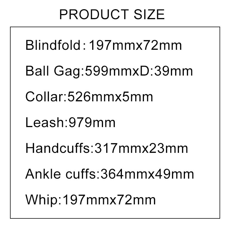 Black Pink Bondage Gear 8-Piece Plain Pattern Leather Set BDSM Collar Sex Toy for Adults Adult Juguetes Sexuales for Women