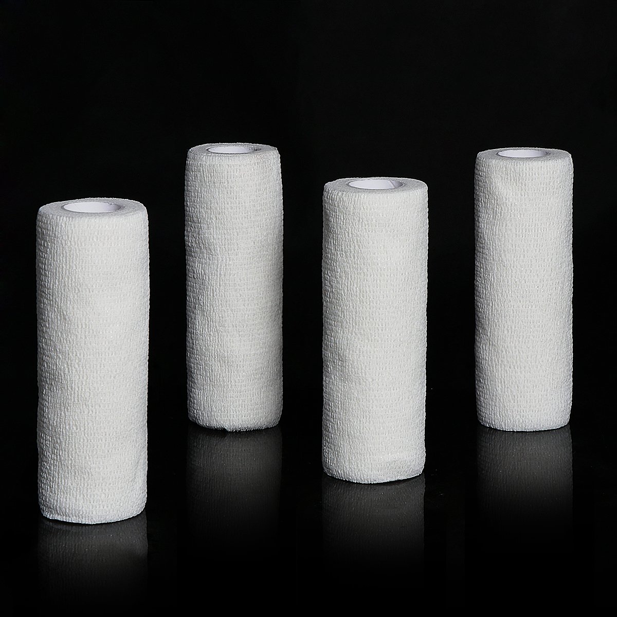 Mummification Bandages - Set of 4 Extra Long Bandages Restraints Reusable BDSM Bondage Gear Sex Toys
