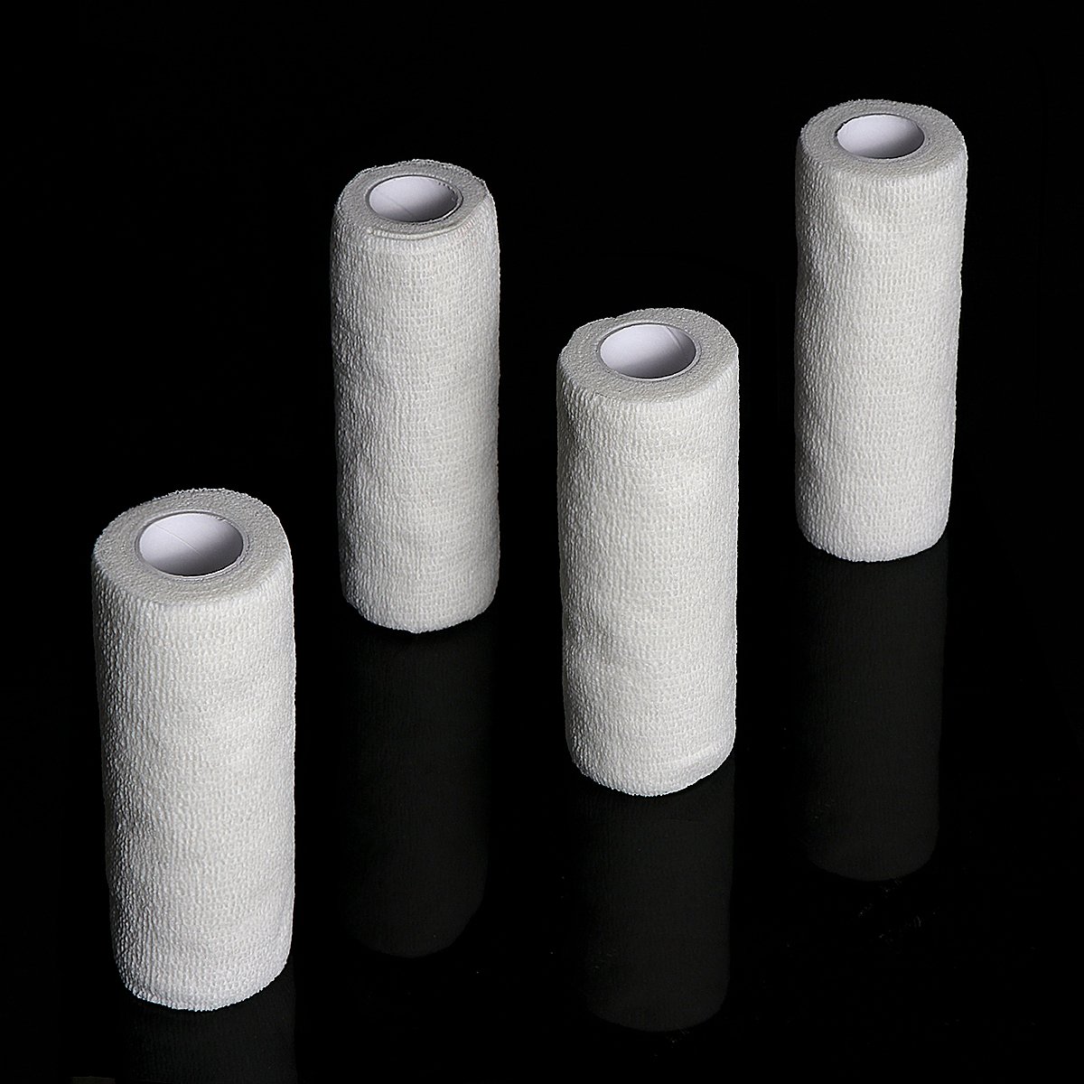 Mummification Bandages - Set of 4 Extra Long Bandages Restraints Reusable BDSM Bondage Gear Sex Toys