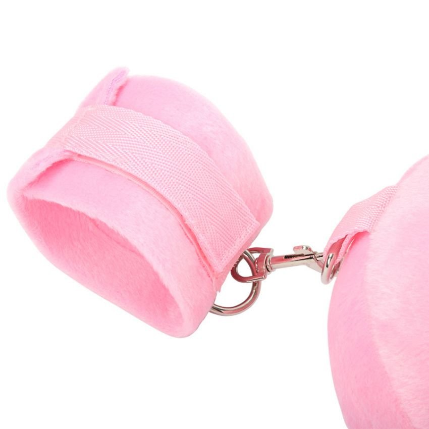 Bdsm Restraints Fetish Lit Bed Leather Bdsm Sex Toy Bondage Handcuffs With Collar Women Sex Toys