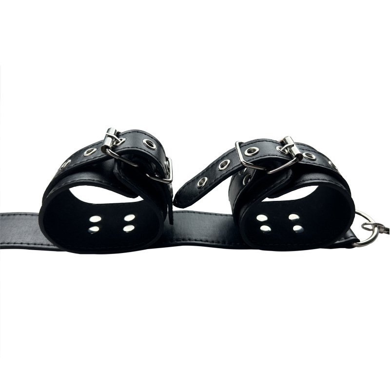 Chain Back Sex Handcuffs Collar Adjustable Bondage Gear BDSM Bondage Sex Restraints Set Couples Sex Toys