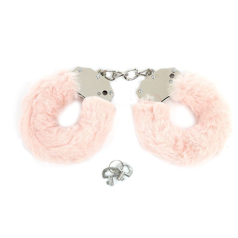 Wholesale Red Pink Black Plush Fuzzy Erotic Bondage Sm Sexy Sex Toys For Woman Handcuff And Shackles Sex Toy