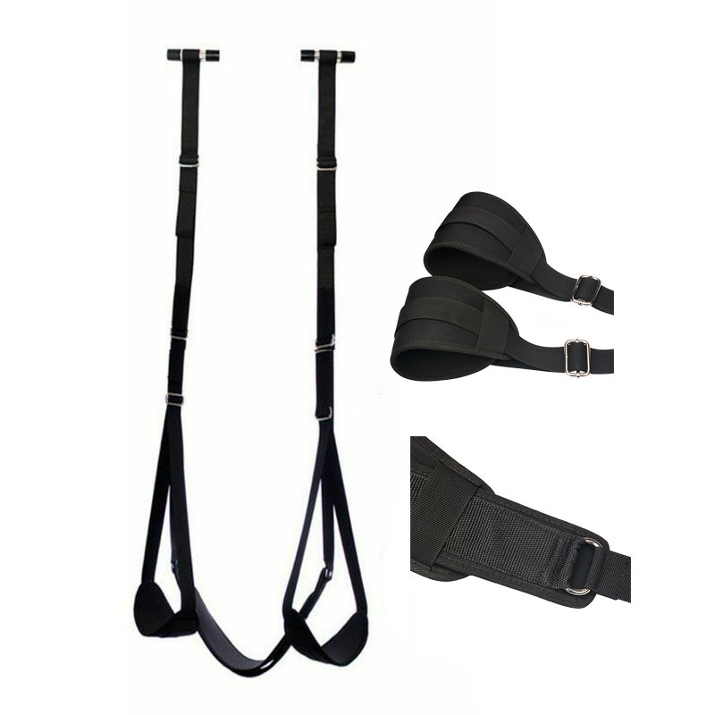 Erotic Bdsm Bondage Harness Door Swing Belt Restraints Couples Sexual Games Women Hanging Flirting Love Sex Bondage SM Suit