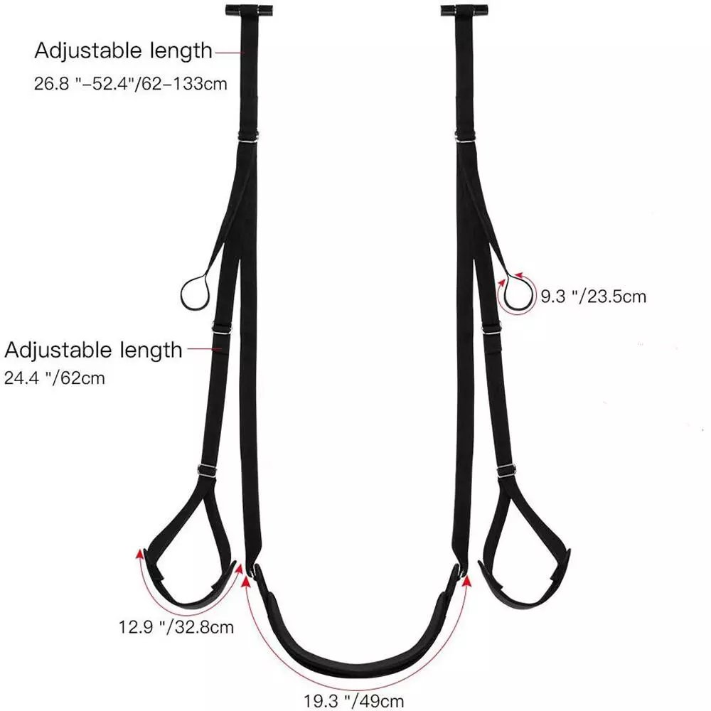 Erotic Bdsm Bondage Harness Door Swing Belt Restraints Couples Sexual Games Women Hanging Flirting Love Sex Bondage SM Suit