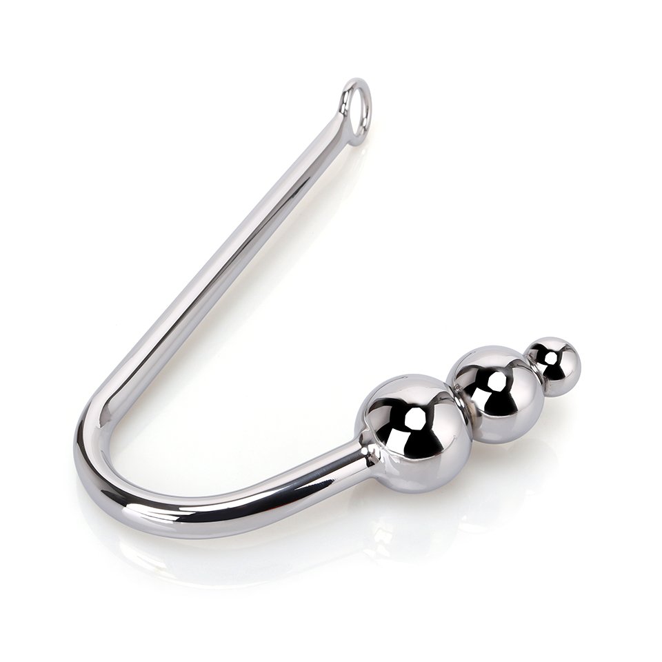 Anal Toys Stainless Steel 3 Balls Anal Hook Bondage Gear Butt Plug Toys For Women And Man juguetes sexuales