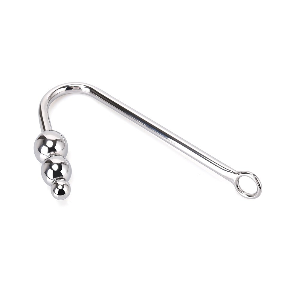 Anal Toys Stainless Steel 3 Balls Anal Hook Bondage Gear Butt Plug Toys For Women And Man juguetes sexuales