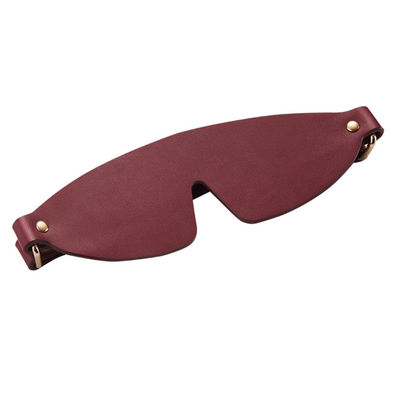 Bdsm Toys Leather Bondage Set For Wine Red SM Leather Bdsm Bondage Kit Leather Bondage Gear