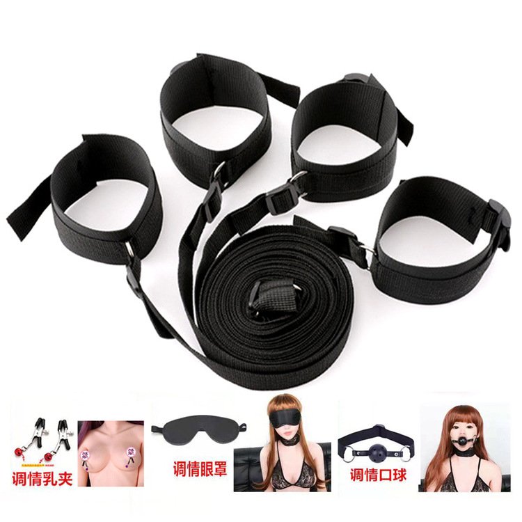 BDSM Bed Bondage set Bed Spreader Restraints for Adult Game Play