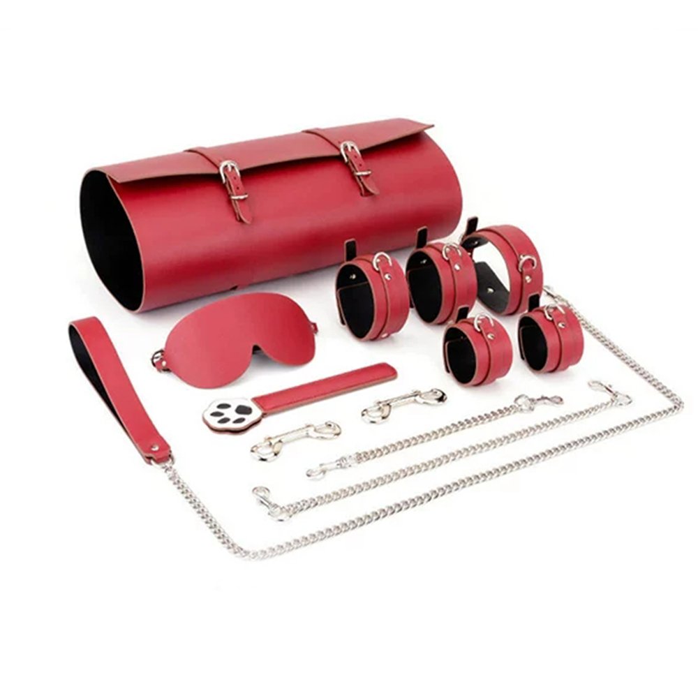 Roleplay Bdsm Bondage Suit Restraint Gear 10pcs Sex Toys Couple Exotic Adult Couple Women