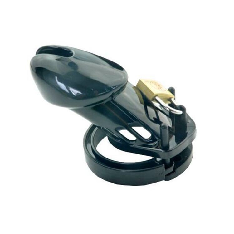 Male Chastity Device Cock Cage With 5 Size Penis Ring Lock Cock Cage Bondage Belt Fetish Adult Sex Toys