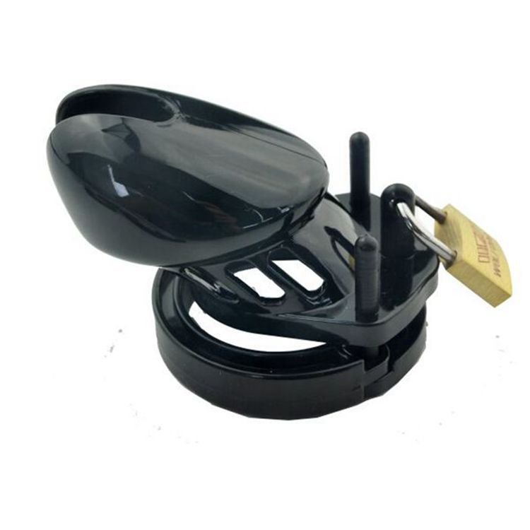 Male Chastity Device Cock Cage With 5 Size Penis Ring Lock Cock Cage Bondage Belt Fetish Adult Sex Toys