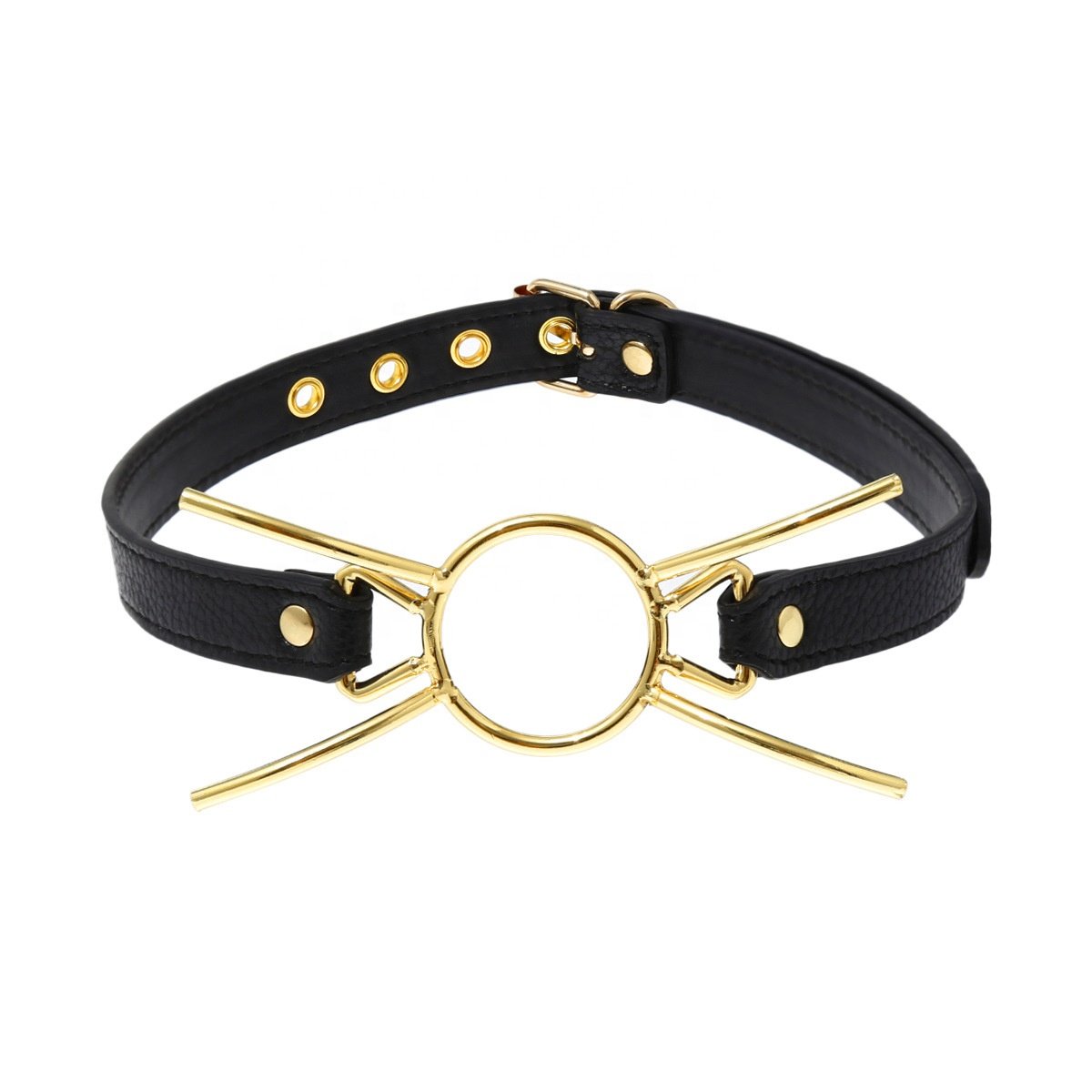 O Ring Spider Metal Open Mouth Gag Tongue press BDSM Stainless steel mouth gag bondage mouth gag