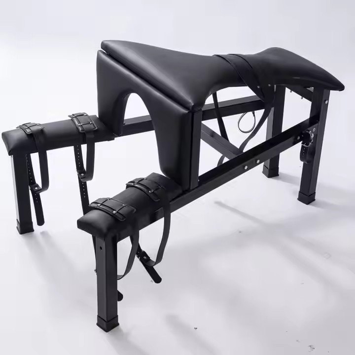 In stock BDSM restrained binding stool sex chair slave tuning posture fixed forced orgasm Spanking bench bondage gear furniture