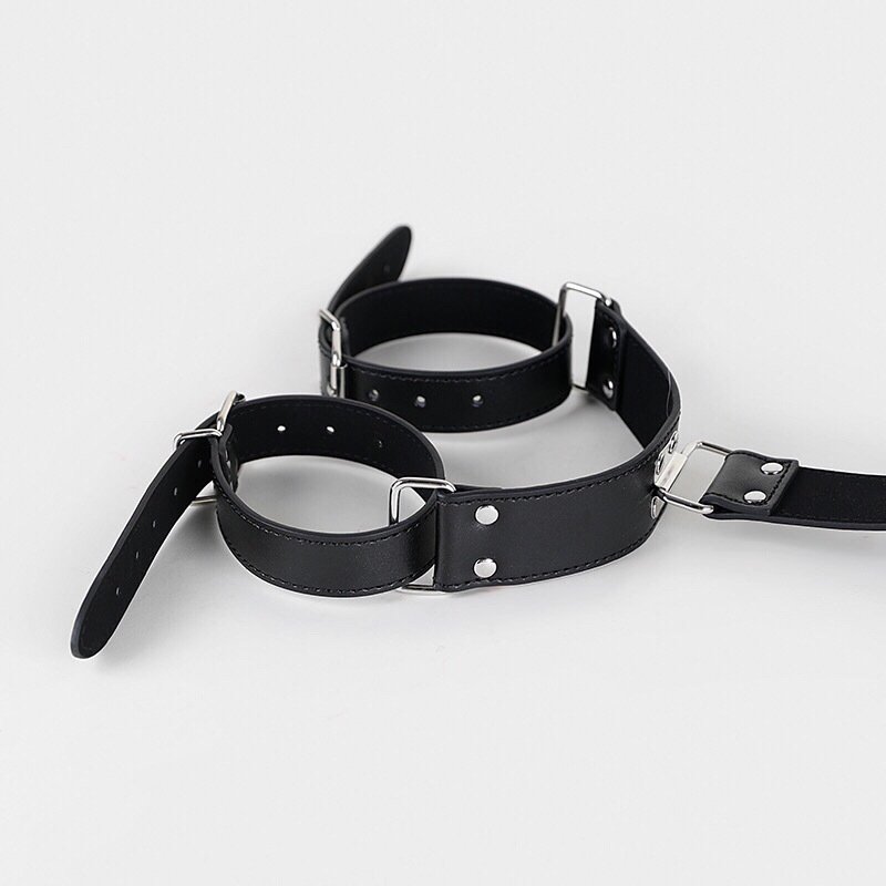 Sexy Women's Underwear BDSM Leather Harness Bondage Lingerie Buttocks Erotic Leg Harness lingerie bdsm leather strap on harness