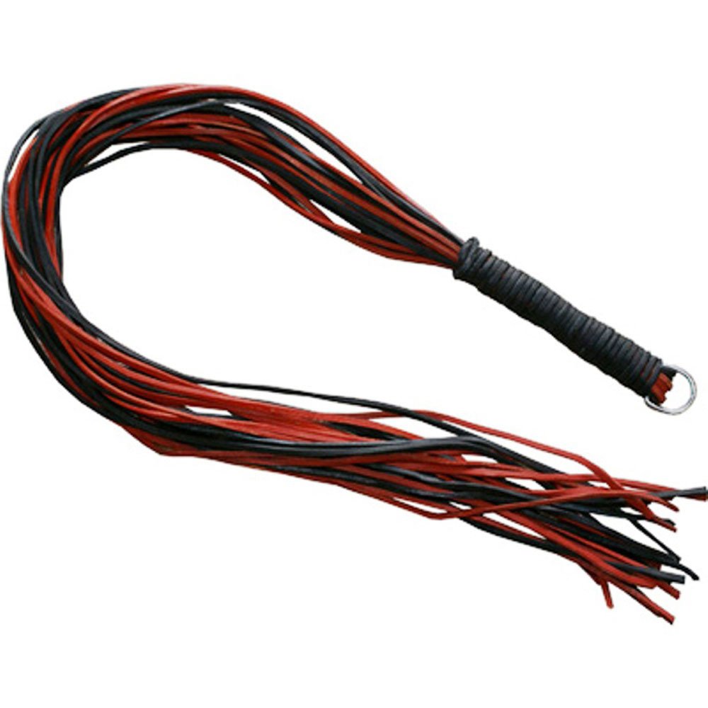 HMB-523A Heavy Duty Cowhide Leather BDSM Whip Bondage Gear for Riding Spanking Bullwhipping