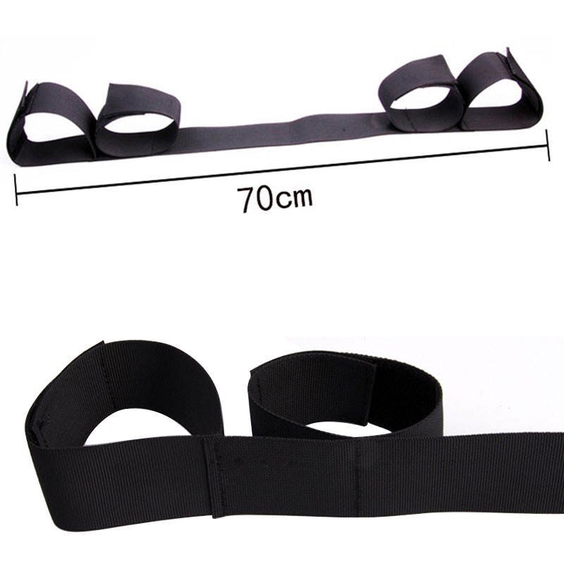 Adult Games Slave Sex Toys For Woman Couples BDSM Bondage Gear Adjustable Handcuffs Ankle Nylon Strap Fetish Sexy Products