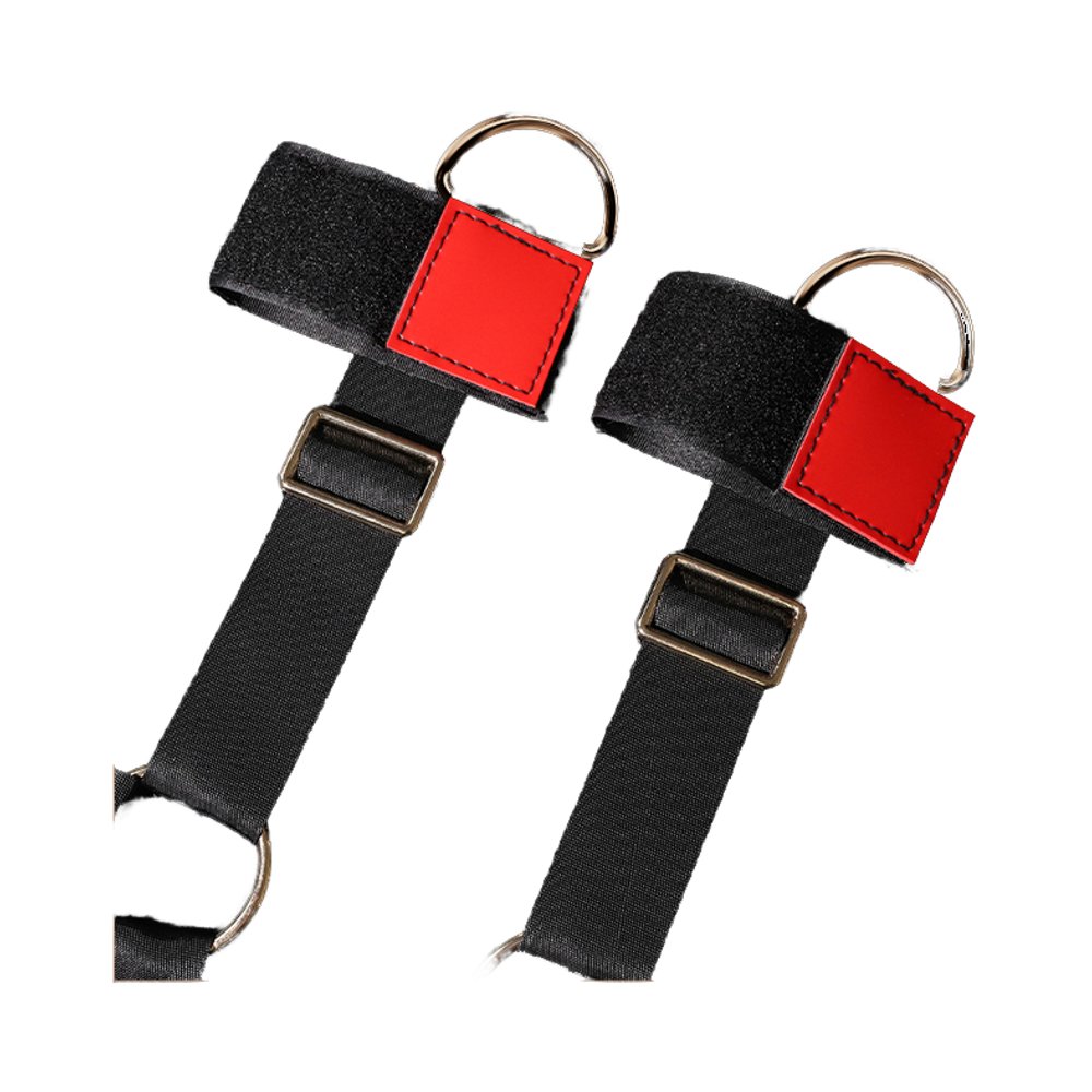 Adult SM Leather Bondage Gear Set Includes Handcuffs Harness Collar Ball Gag-Sex Toys for Couples