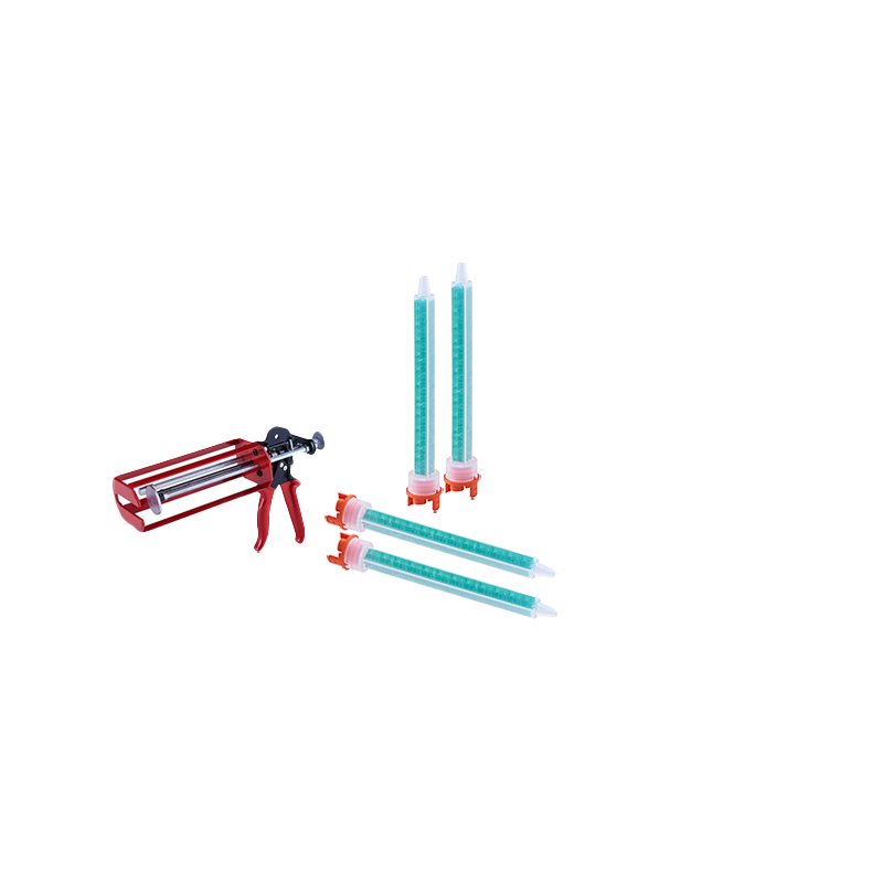 KONGDER 250&490m Bathtub Butt Glue Gun Static Mixer Simple Installation Glue Gun Tip Joint Gule Gun Threaded Mixing Tube