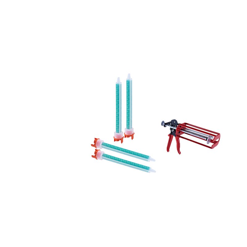 KONGDER 250&490m Bathtub Butt Glue Gun Static Mixer Simple Installation Glue Gun Tip Joint Gule Gun Threaded Mixing Tube