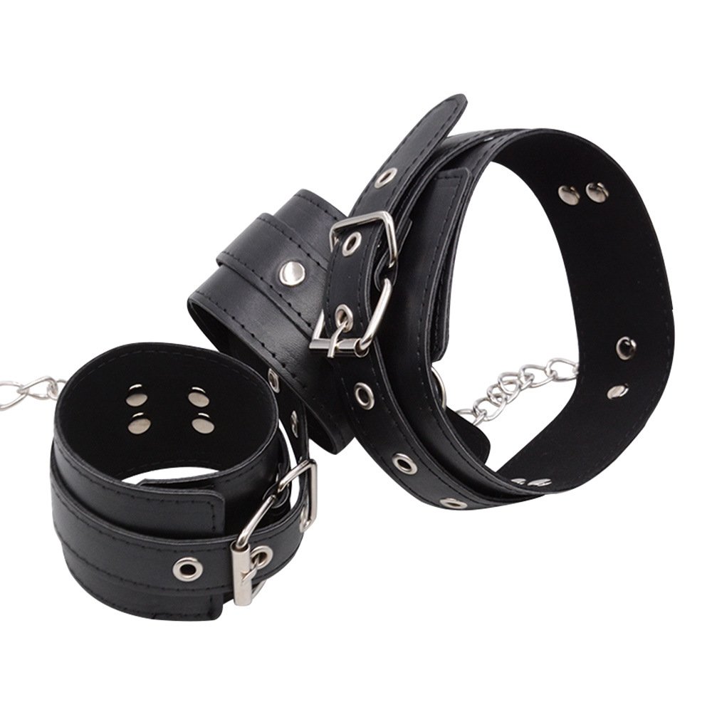 sm training bondage shackles collar male and female adult sexual products couple sex toys