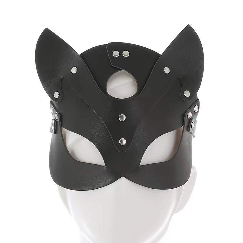2 pcs BDSM fox tail Bondage Set Fox eye mask Slave Flirt cosplay SM Game Tools Kit