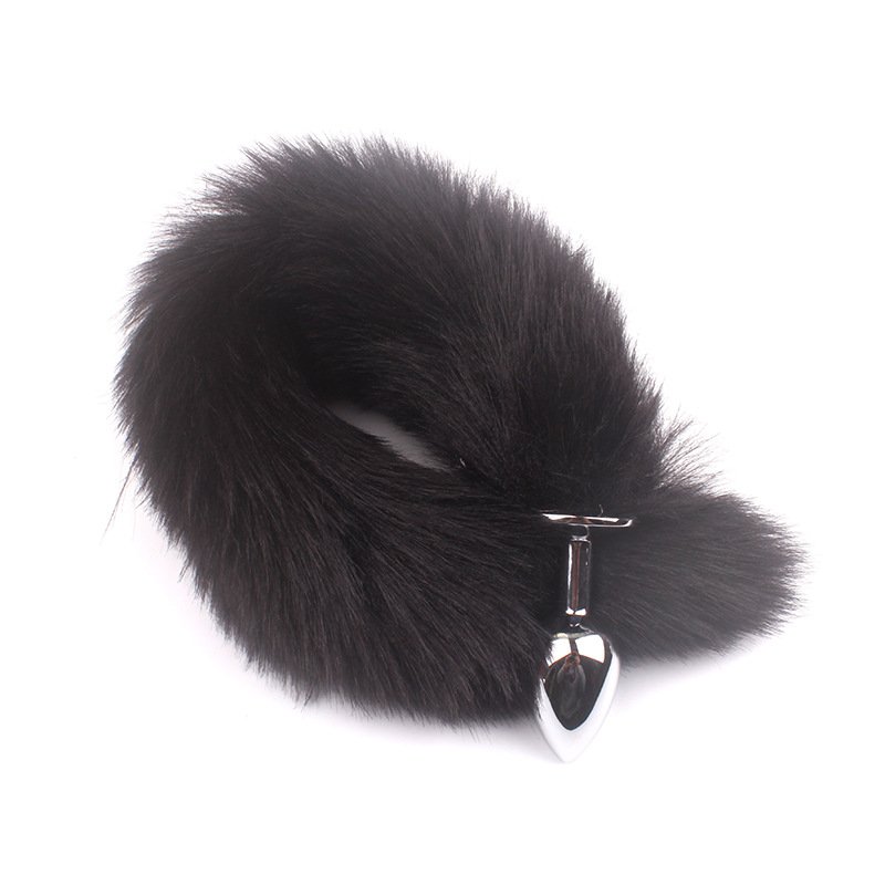 2 pcs BDSM fox tail Bondage Set Fox eye mask Slave Flirt cosplay SM Game Tools Kit